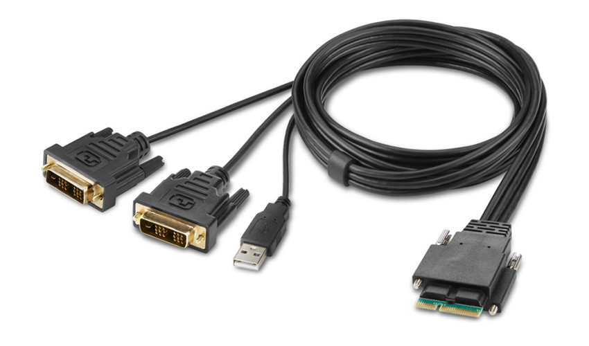 Belkin F1DN204MOD-DD-4 4-Port Dual DVI Modular KVM Switch